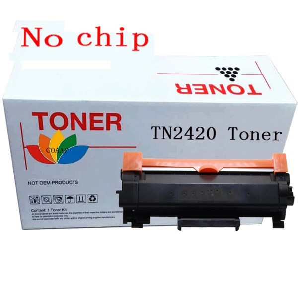 Nuevo De Toner Negro Sin Chip TN2420, Compatible Con Brother, HL-L2350DW, HL-L2310D, HL-L2357DW, MFC-L2710DN