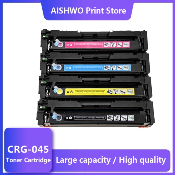 Nuevo De Toner CRG045 CMYK Para Impresora, Para CANON ImageCLASS MF635Cx MF633Cdw MF631Cn LBP613Cdw LBP611Cn MF635 633, CRG-045 CRG 045