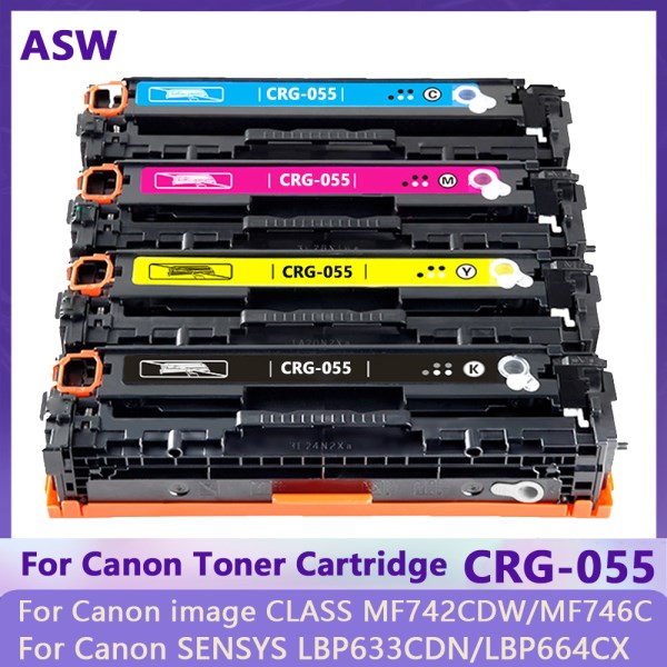 Nuevo De Toner CRG-055 055H, Compatible Con Canon Image CLASS MF746Cx MF742Cdw MF743Cdw LBP664Cdw LBP663, Sin Chip