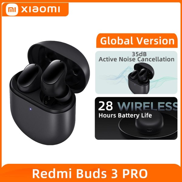 Nuevo Global Xiaomi Redmi Buds 3 Pro TWS Auricular Bluetooth Redmi Airdots 3 Pro Auricular Inalambrico ANC IPX4 Para K40 Note 10 Pro