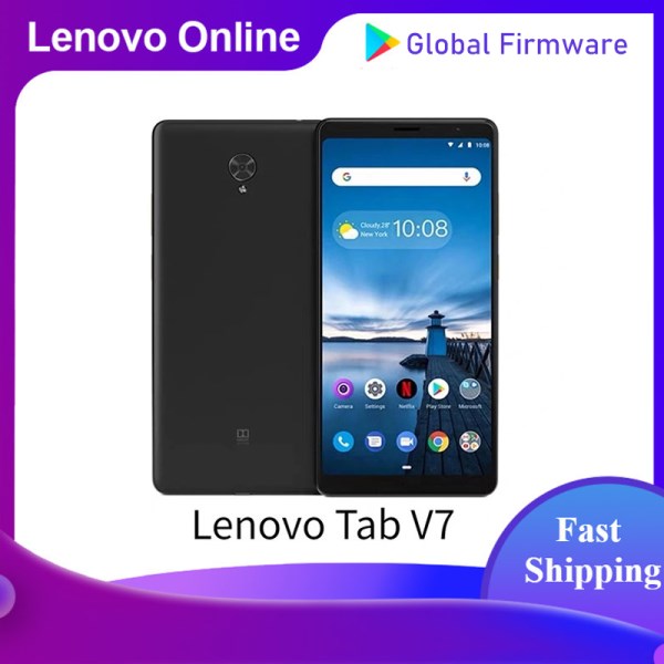 Nuevo Con Llamadas Telefonicas Modelo Tab V7, Tablet Con Pantalla De 7 Pulgadas, Version LTE, 4G, 64G, Octa Core, Reconocimiento Facial, Altavoces Dolby Duales, Android, Firmware Global