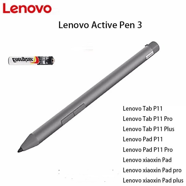 Nuevo Tactil Original Lenovo Active Pen 3 Para Tableta, Lapiz Tactil Para Lenovo Tab P11 Pro Tab K10 K11 Tab K11 Pro M10 Plus Gen3, ZG38C03807