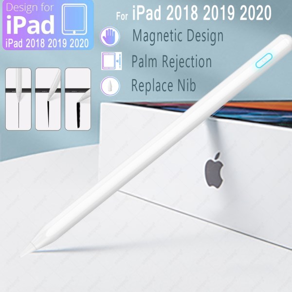Nuevo Stylus De Presion De Inclinacion Para IPad, Accesorio Para Apple Pencil Air 4 10,9 Pro 11 12,9 2021 2020 2018 10,2 7Th 8Th Palm Rejection Touch