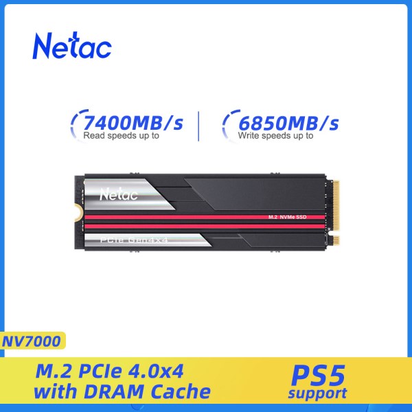Nuevo Duro M.2 SSD PCIe 4,0 7400 MBs SSD NVMe 1T 2T 4T, Unidad Interna De Estado Solido M2 2280, Disipador De Calor Para PS5, Ordenador Portatil Y De Escritorio