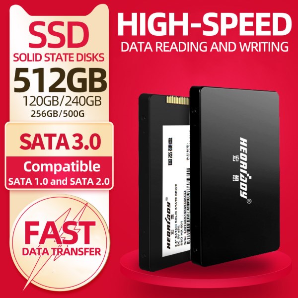 Nuevo Duro Ssd De 120GB, 128GB, 240GB, 256GB, 500GB, 1TB, 2Tb Para Portatil, Macbook, Pc, Ordenador De Escritorio, Sata 512 HDD