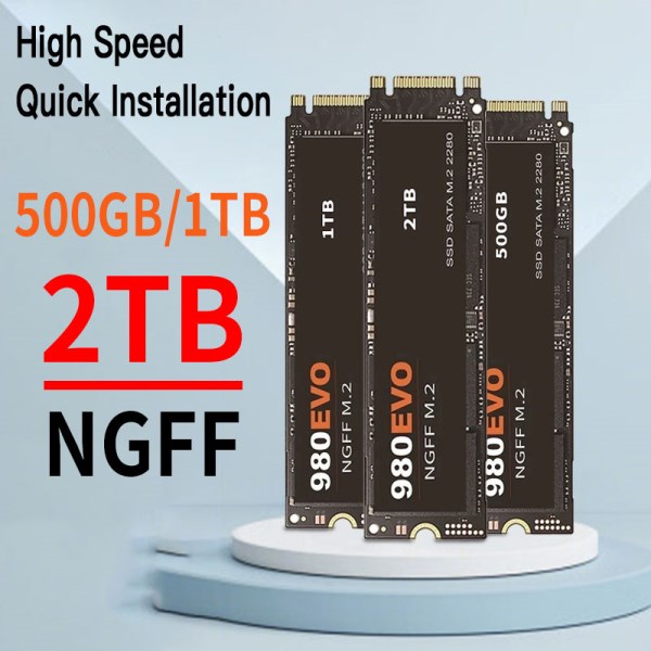 Nuevo Masivo M.2 SSD NGFF 1TB 500GB Disco Duro De Estado Solido De Alta Velocidad M.2 2280 PCIe 3,0 Disco Duro Interno Para Ordenador Portatil Y De Escritorio