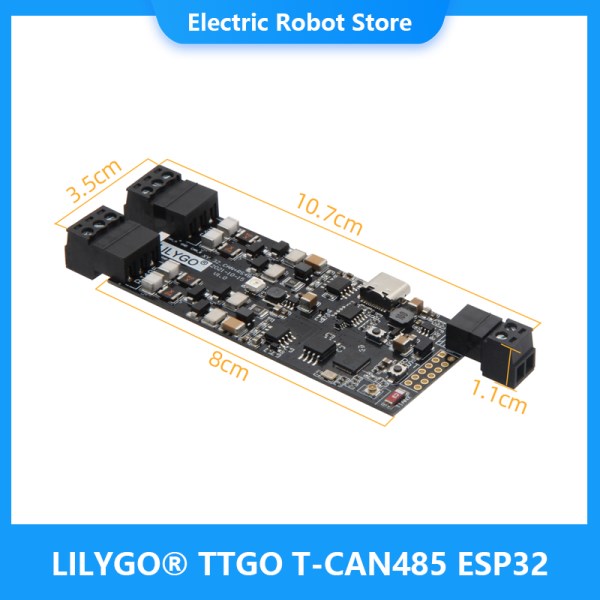 Nuevo TTGO-T-CAN485 ESP32 CAN RS-485, Compatible Con Tarjeta TF, WIFI, Bluetooth, Modulo De Control Inalambrico IOT, Placa De Desarrollo