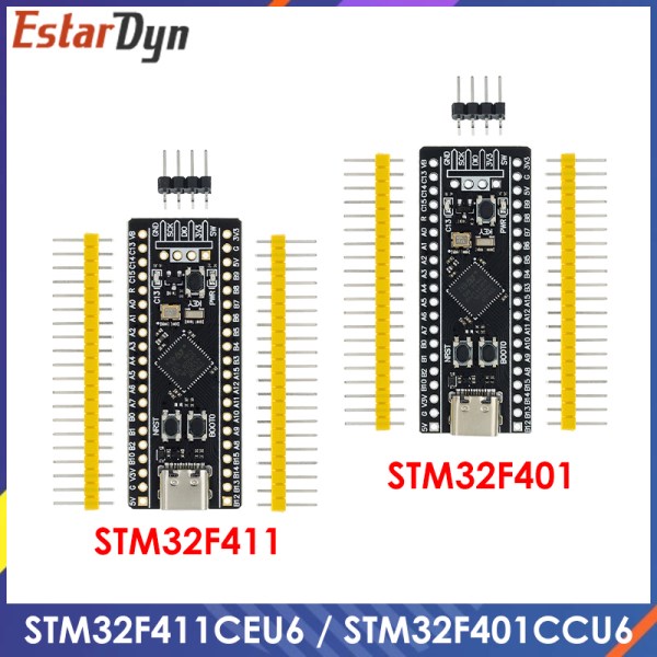 Nuevo STM32F411 Placa De Desarrollo V3.0 STM32F401CCU6 STM32F411CEU6 STM32F4 Placa De Aprendizaje 84Mhz 64KB RAM 256KB
