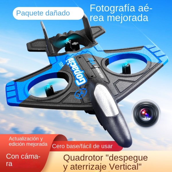 Nuevo De Espuma V25 RC Con Camara 4K, Planeador, Helicoptero Teledirigido, Juguetes Para Ni Os