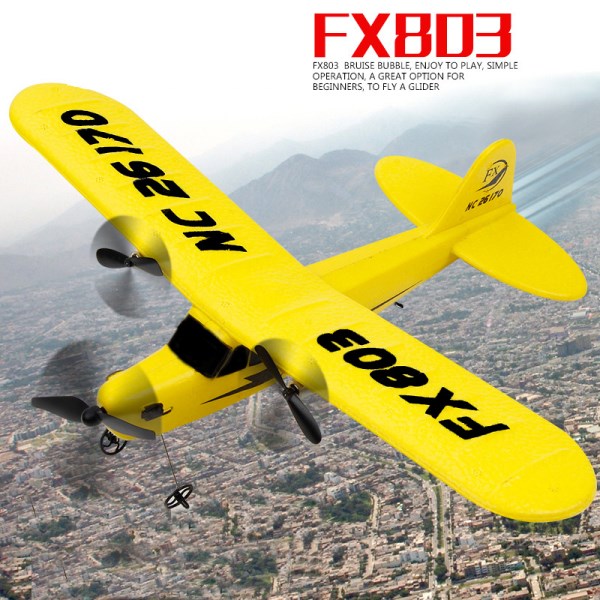 Nuevo Super Planeador FX803 De 2 Canales, Juguetes De Avion De Control Remoto Listos Para Volar Como Regalos Para Ni Os, FSWB, Envio Gratis